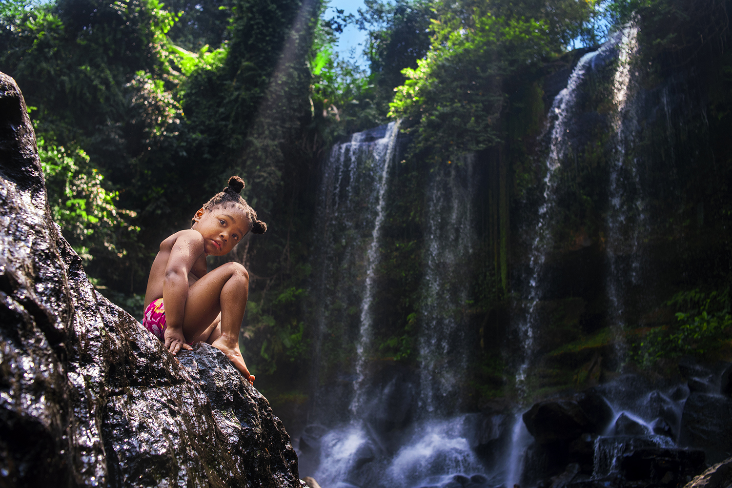Kulen-Mountain-waterfalls-in cambodia